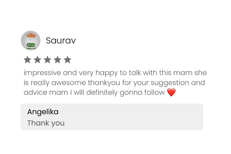 feedback saurav